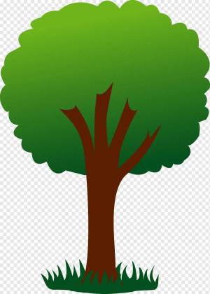 Раскраска дерево для детей #8 #56322