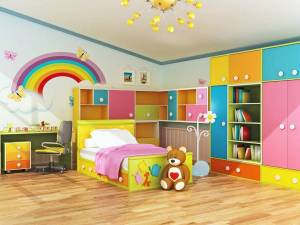 Раскраска детская комната #1 #56435