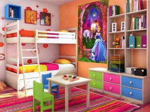Раскраска детская комната #19 #56453