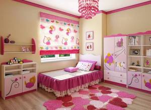 Раскраска детская комната #20 #56454