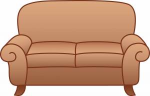 Раскраска диван для детей #2 #57288