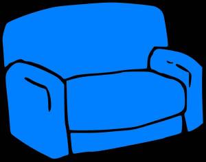 Раскраска диван для детей #7 #57293