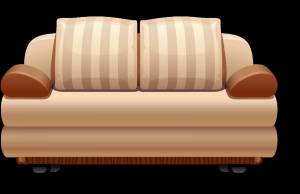Раскраска диван для детей #14 #57300