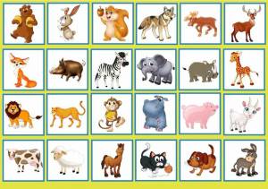 Раскраска дикие животные для детей 3 4 лет #36 #57418