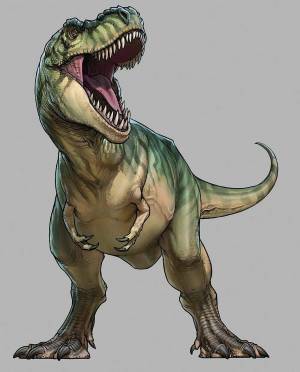 Раскраска динозавр рекс #17 #57896