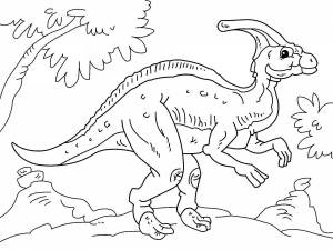 Раскраска динозавры для детей 4 5 лет #28 #58062