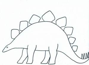 Раскраска динозавры для детей 4 5 лет #33 #58067