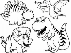 Раскраска динозавры для детей 4 5 лет #36 #58070