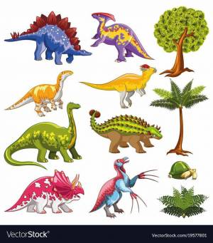 Раскраска динозавры для детей для печати #2 #58150