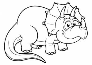 Раскраска динозавры для детей для печати #28 #58176
