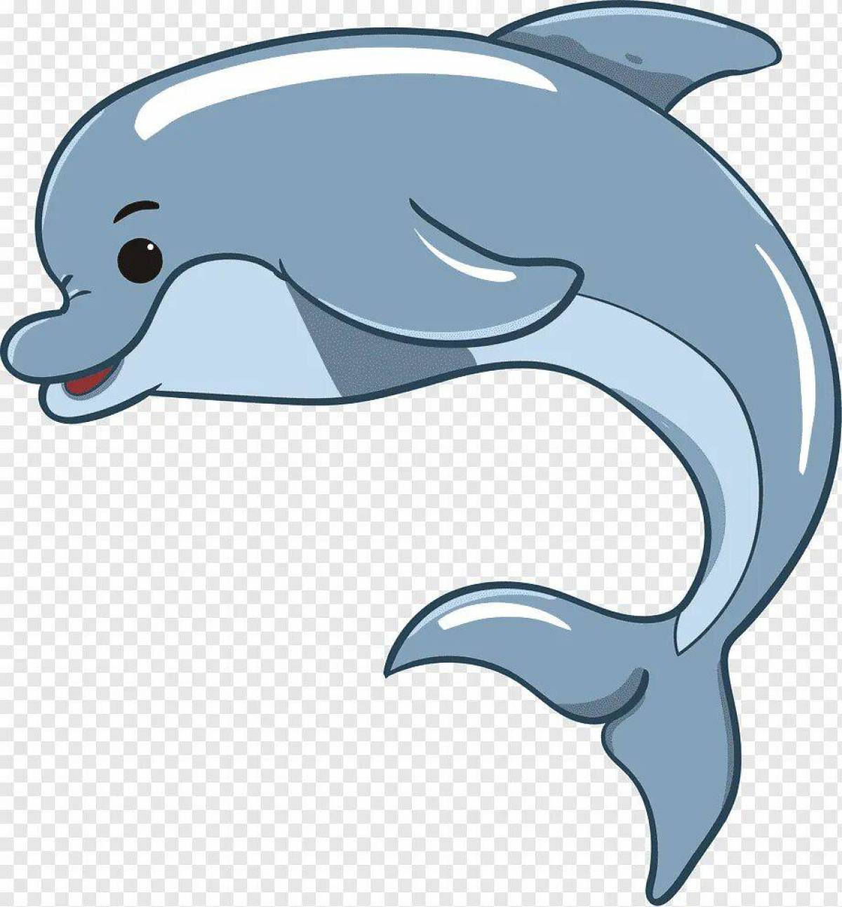 Дельфин для детей #3