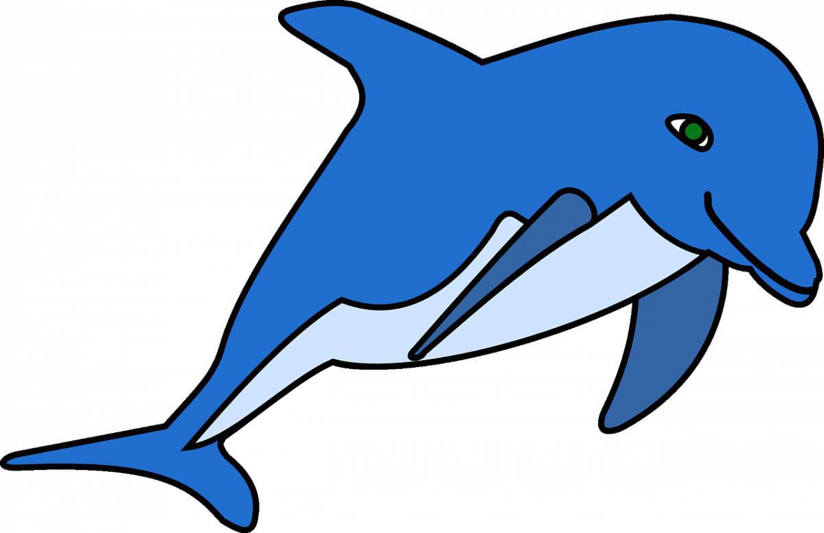 Дельфин для детей #26