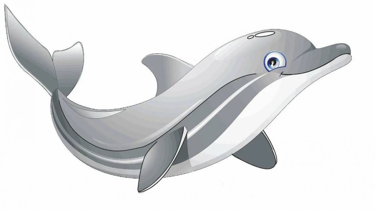 Дельфин для детей #33