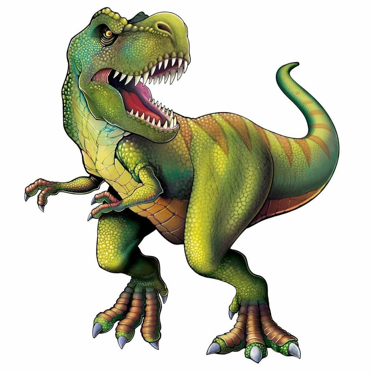 Картинка Динозавр тирекс #25