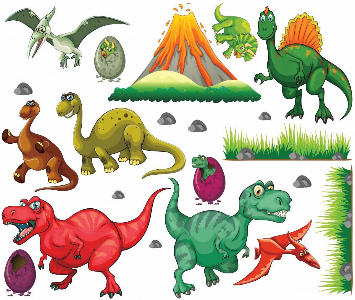 Динозавров для детей 7 8 лет #25