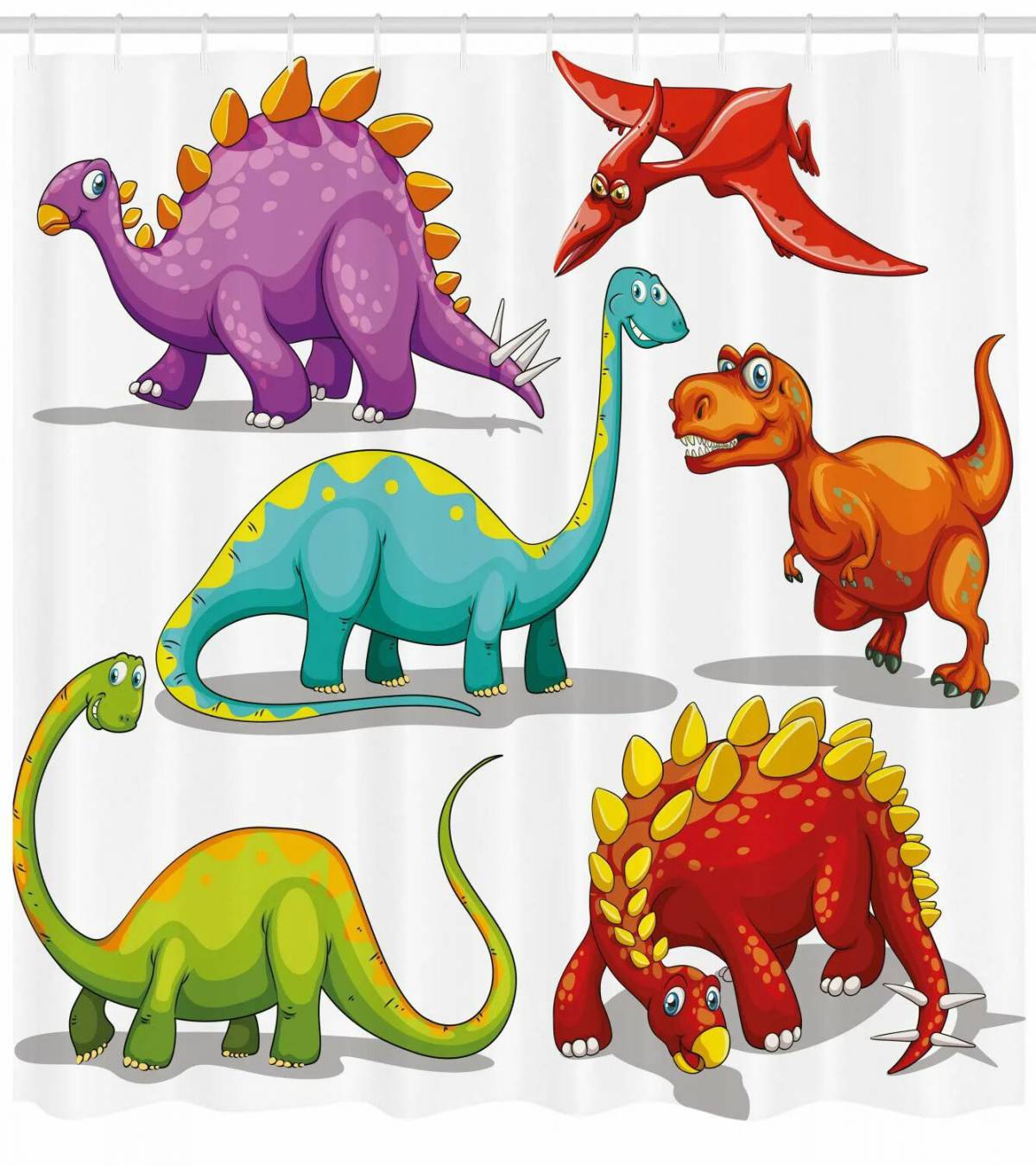 Динозавры для детей для печати #12