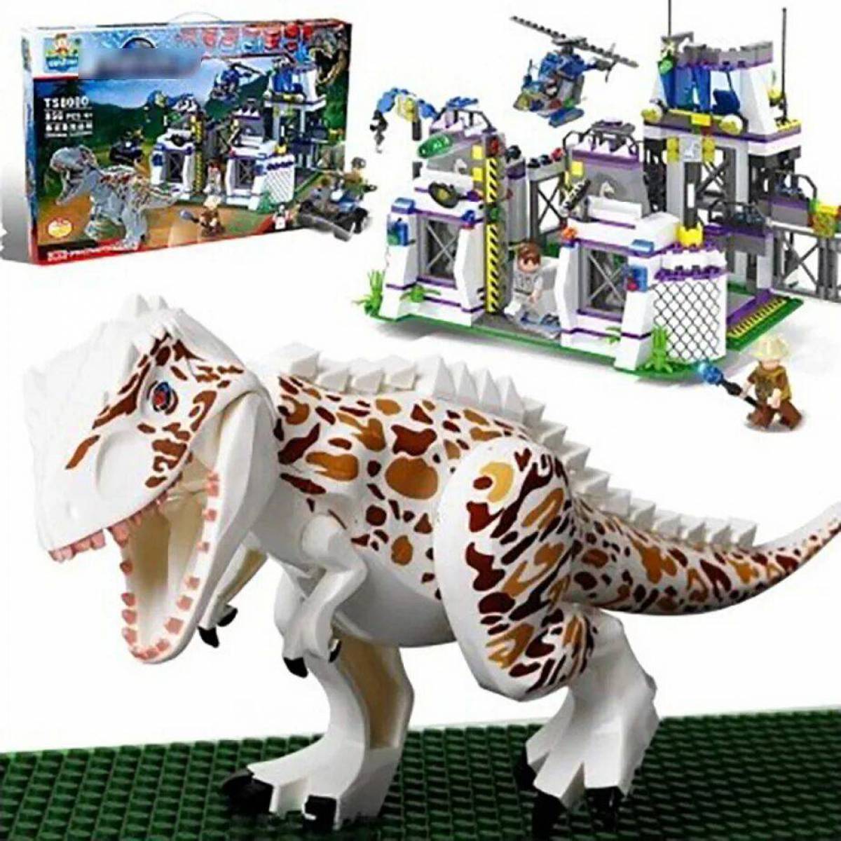 Динозавры лего #29