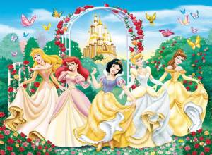 Раскраска для девочек принцессы диснея #21 #63087