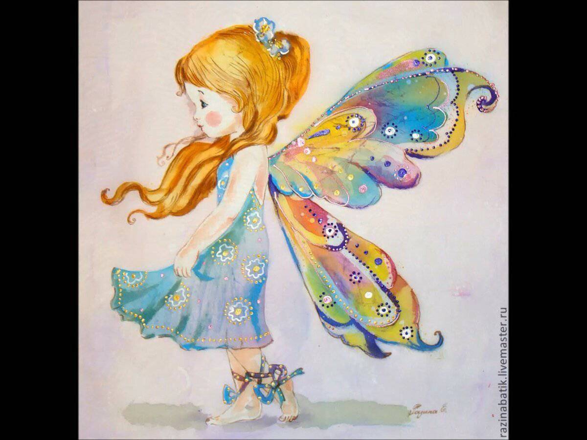 Для девочек бабочки #14