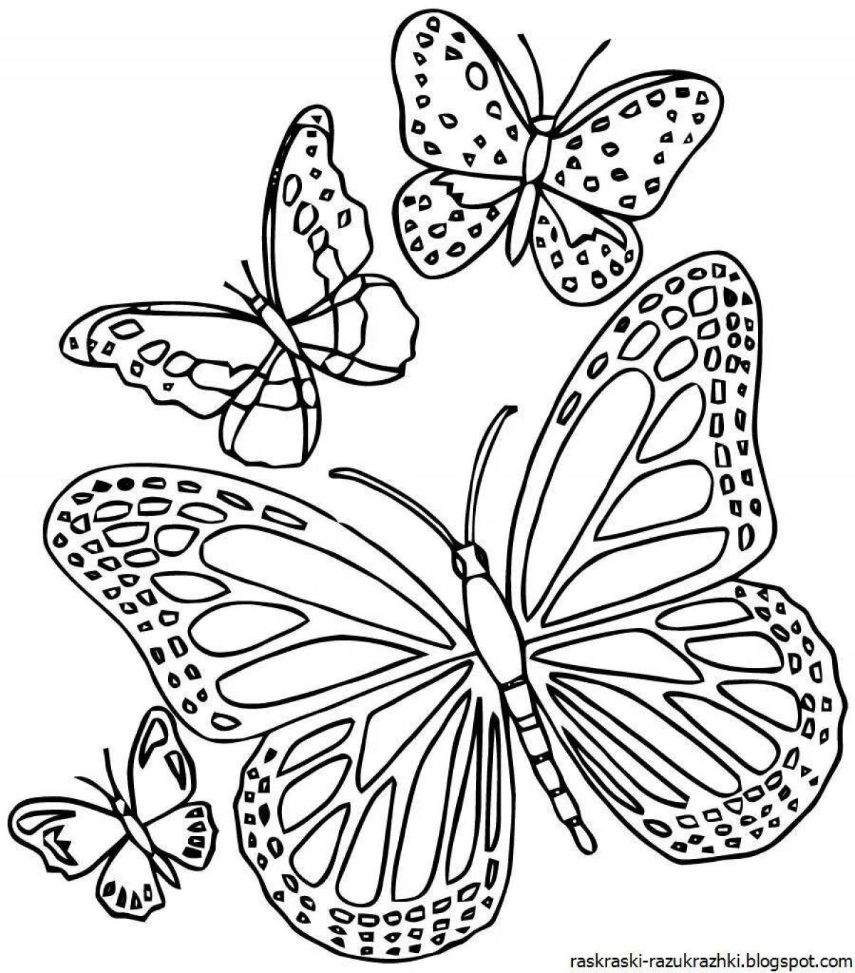 Для девочек бабочки #19