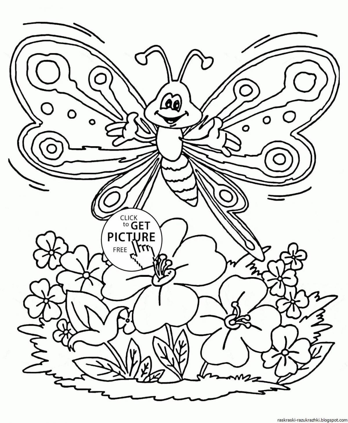 Для девочек бабочки #31