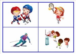 Раскраска для детей зимние виды спорта #33 #66810
