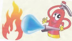 Раскраска для детей на тему пожарная безопасность #5 #67158