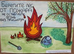 Раскраска для детей на тему пожарная безопасность #7 #67160
