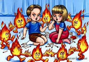 Раскраска для детей на тему пожарная безопасность #31 #67184