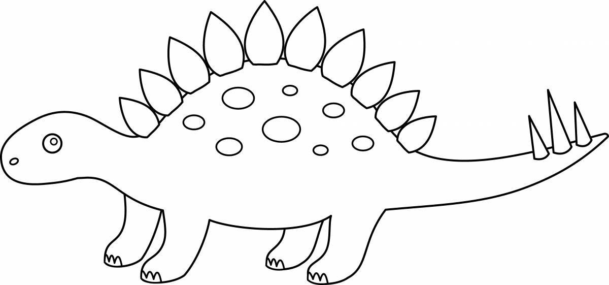 Для детей динозавры 3 4 лет #16