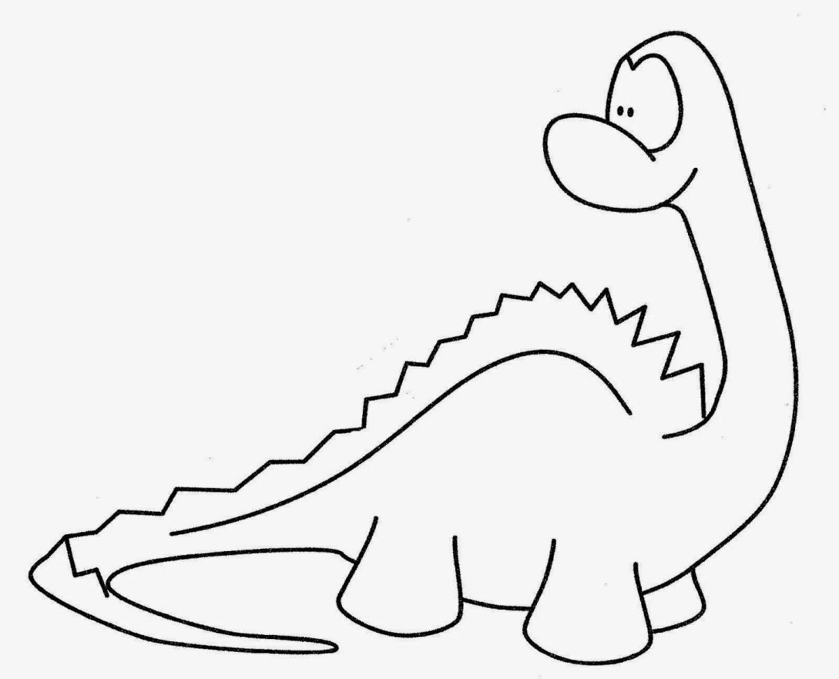 Для детей динозавры 3 4 лет #27