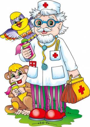 Раскраска доктор айболит для детей #1 #71133