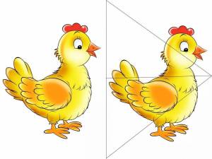 Раскраска домашние птицы для детей 3 4 лет #3 #72051