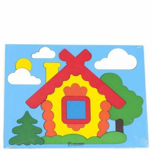 Раскраска домик для детей 2 3 лет #7 #72202