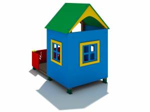 Раскраска домик для детей 2 3 лет #18 #72213