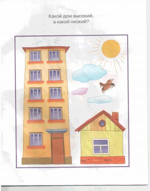 Раскраска домик для детей 2 3 лет #22 #72217