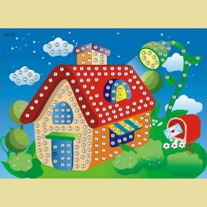 Раскраска домик для детей 3 4 лет #21 #72254