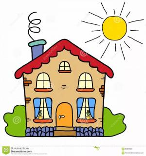 Раскраска домик для детей 6 7 лет #35 #72306