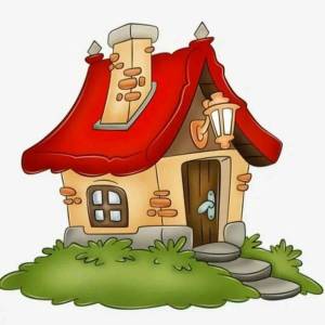 Раскраска домик картинка для детей #31 #72393