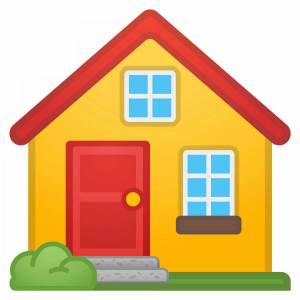 Раскраска домик картинка для детей #32 #72394