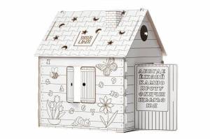 Раскраска домик картонный для детей #1 #72434