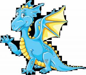 Раскраска дракон для детей #7 #73201