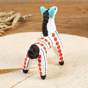 Раскраска дымковская лошадка #6 #73842