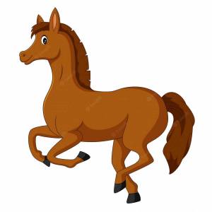 Раскраска лошадь для детей #3 #5907