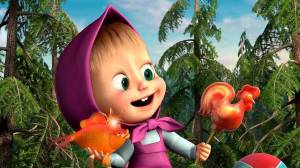 Раскраска маша #14 #6394