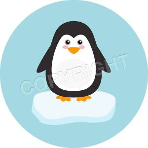 Раскраска пингвин для детей #8 #7491