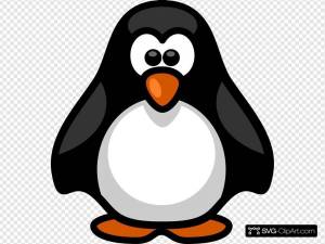Раскраска пингвин для детей #13 #7496