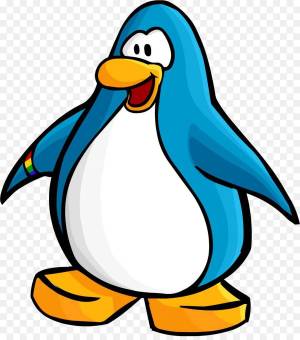 Раскраска пингвин для детей #26 #7509