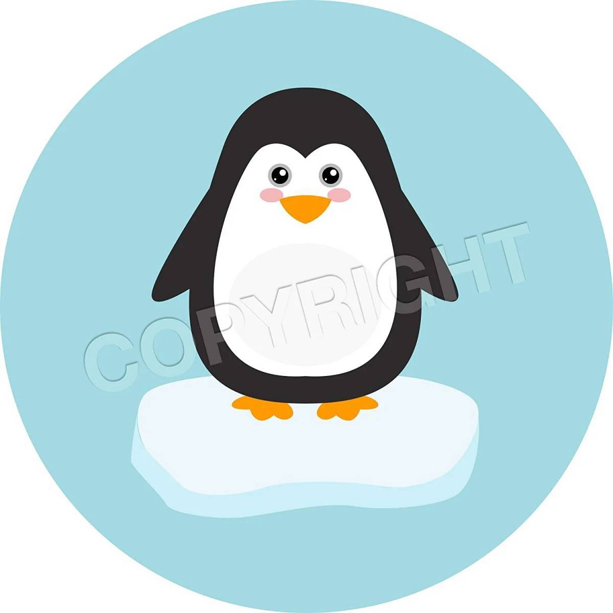 Пингвин для детей #8