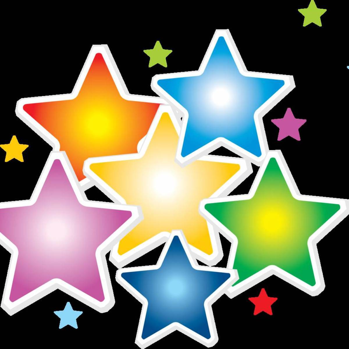 веселые звездочки. изуми сияющие звездочки. красивые звездочки. красивые звездочки для вырезания цветные. звездочки для детей.
